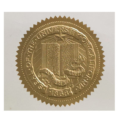 USCB Certificates seal