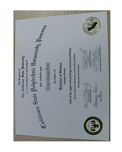 CPP Fake Certificate-How to buy fake fake Cal Poly Pomona degree?