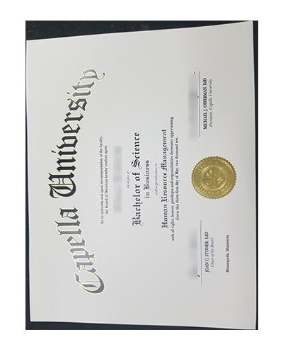 Buy fake Capella University Bachelor of Science degree Online