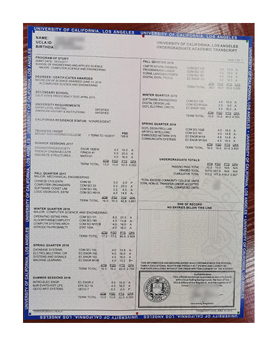 Where to buy fake Los Angeles Transcript certificate?