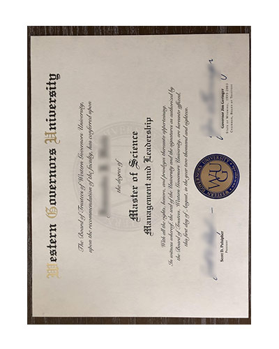 Replica WGU Certificate-Where to buy fake WGU degree