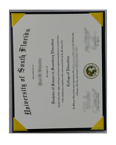 Buy fake USF Diploma-order a false University of South Florida degree online