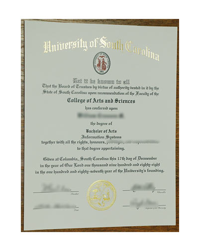 Where To buy University of South Carolina Degree-Order USC degree cartificate