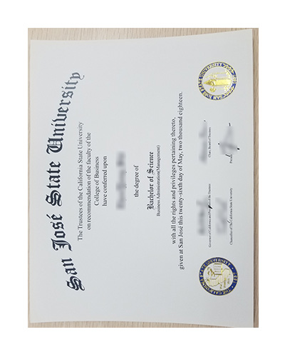 How to get San Jose State University degree?Buy fake SJSU diploma