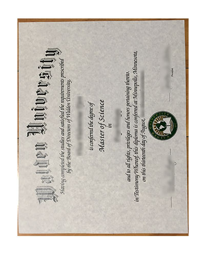 buy fake Walden University degree certificate to get great job