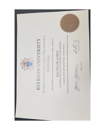 buy fake Ryerson University Degree certificate to get job