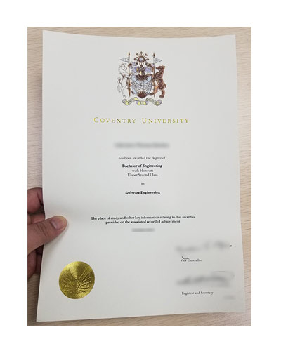 How much does a fake degree from Coventry University cost