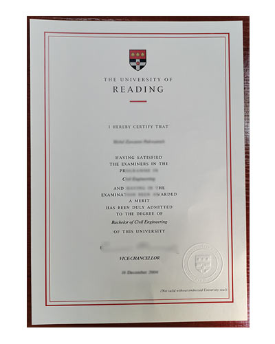 How much does it cost to buy a supercopy degree from Reading University