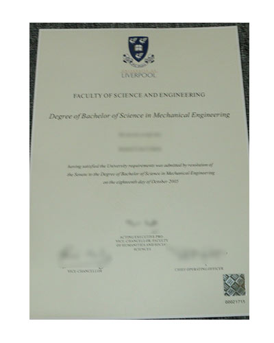 How To Buy fake University of Liverpool Degree Certificate