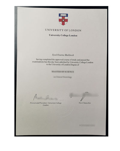 Fake UCL Certificate-Buy Fake University of London Degree 