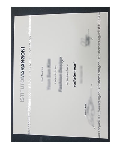 Where Can Buy Fake Istituto Marangoni diploma certificate Online