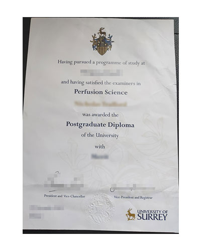 How to get a University of Surrey degree certificate