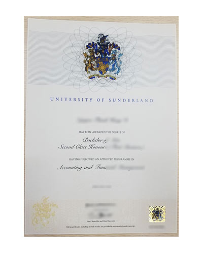 I can buy a fake University of Sunderland degree online