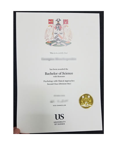 Buy a fake University of Sussex Degree Certificate