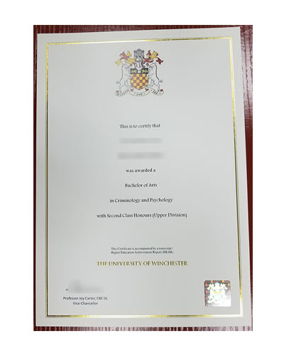 How to buy University of Winchester fake Degree Certificate?