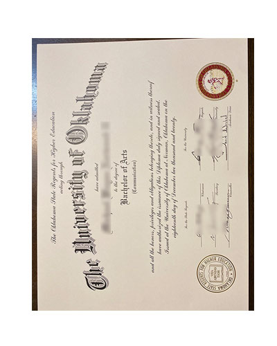 Order fake University of Oklahoma diploma Certificate Online