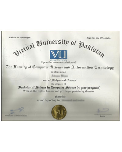 Buy fake VU degree and transcript online.